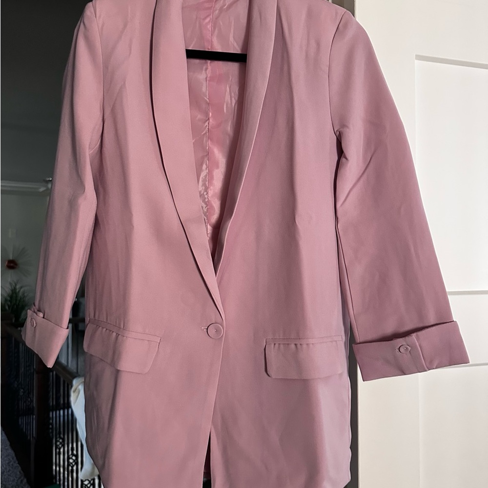 Chic Women's Rose Blazer